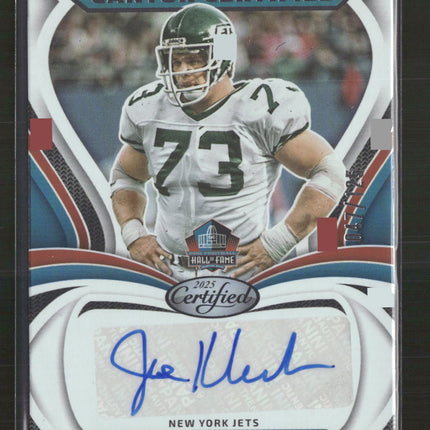 2025 Panini Certified Canton Certified Auto #/125 Joe Klecko #CAN-JKL
