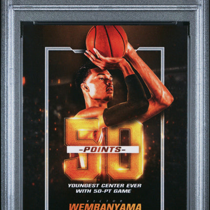 2024 Topps Now Victor Wembanyama 10 PSA #7