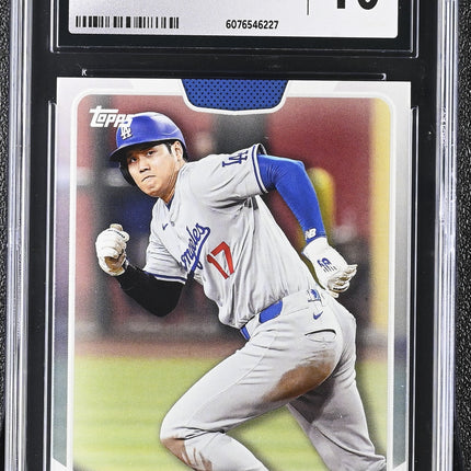 2024 50/50 Shohei Ohtani 10 CGC #88