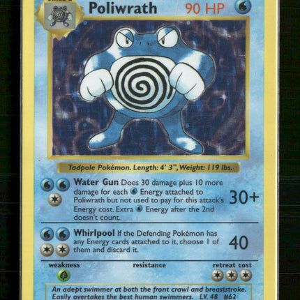 Base Set Poliwrath #013/102