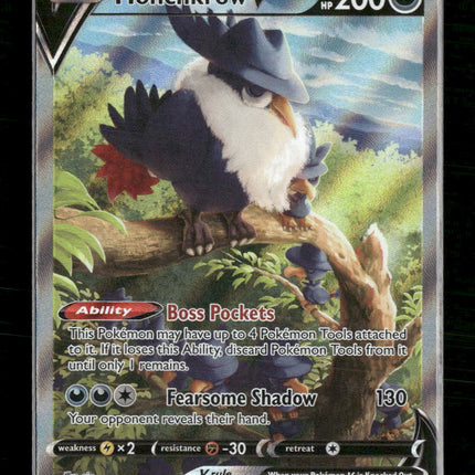 SWSH09: Brilliant Stars Honchkrow V (Alternate Full Art) #162/172