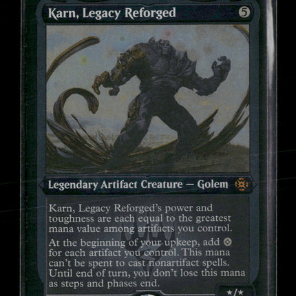 March of the Machine: The Aftermath Karn, Legacy Reforged (Foil Etched) #149