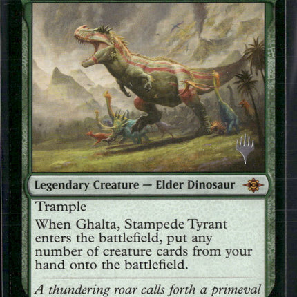 Promo Pack: The Lost Caverns of Ixalan Ghalta, Stampede Tyrant #185