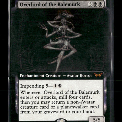 Duskmourn: House of Horror Overlord of the Balemurk (Extended Art) #377
