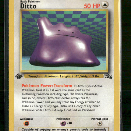 Fossil Ditto (18) 1st Edition #18/62