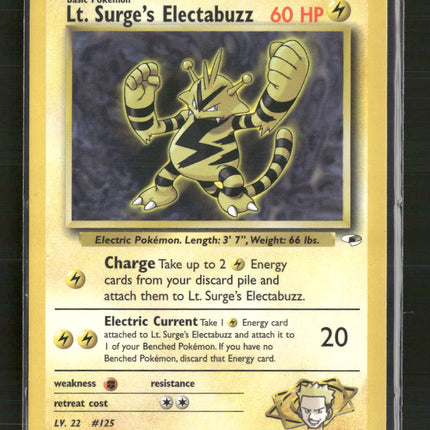 Gym Heroes Lt. Surge's Electabuzz (27) Unlimited #027/132