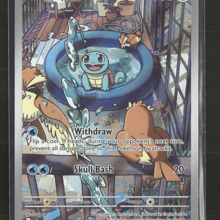 SV07: Stellar Crown Squirtle #148/142