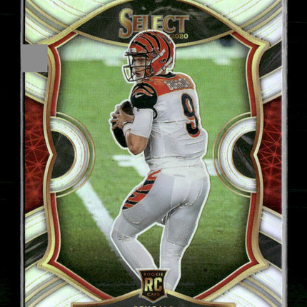 2020 Panini Select Silver Prizm Joe Burrow Rookie #46