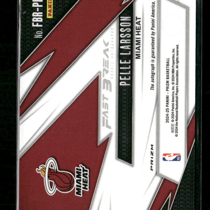 2024-25 Panini Prizm Fast Break Rookie Autographs Pelle Larsson Auto #FBR-PLH