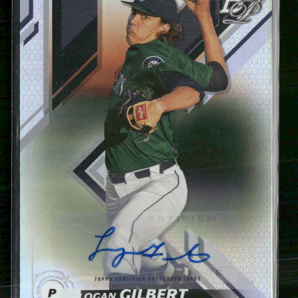 2019 Bowman Platinum Top Prospects Autographs Logan Gilbert Auto #TOP-18