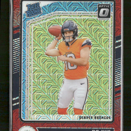 2024 Donruss Optic Red Mojo Bo Nix #209
