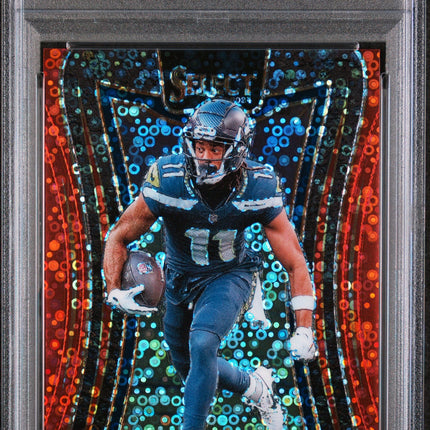 2024 Panini Select Red Disco Jaxon Smith-Njigba 10 PSA #349