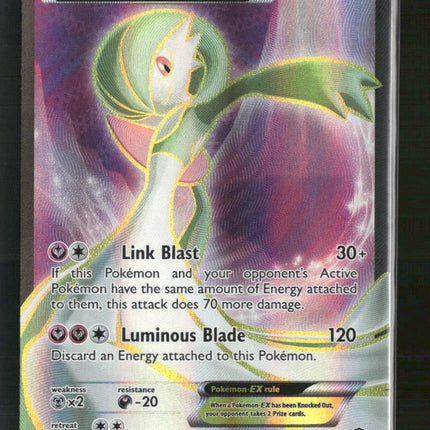 XY - Steam Siege Gardevoir EX (Full Art) #111/114