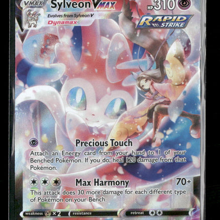 SWSH09: Brilliant Stars Trainer Gallery Sylveon VMAX #TG15/TG30