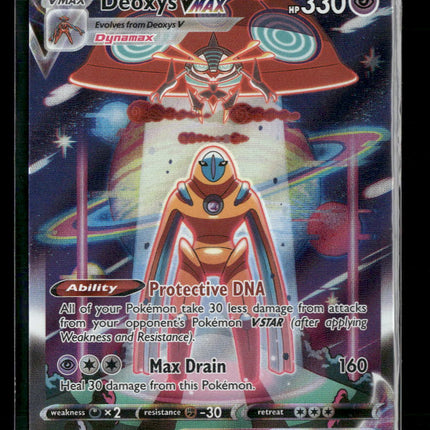 Crown Zenith: Galarian Gallery Deoxys VMAX #GG45/GG70