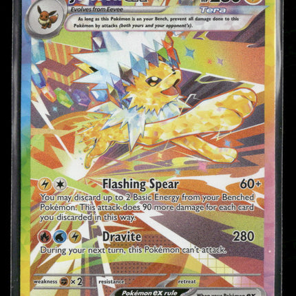 SV: Prismatic Evolutions Jolteon ex #153/131