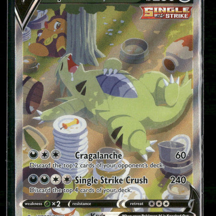 SWSH05: Battle Styles Tyranitar V (Alternate Full Art) #155/163