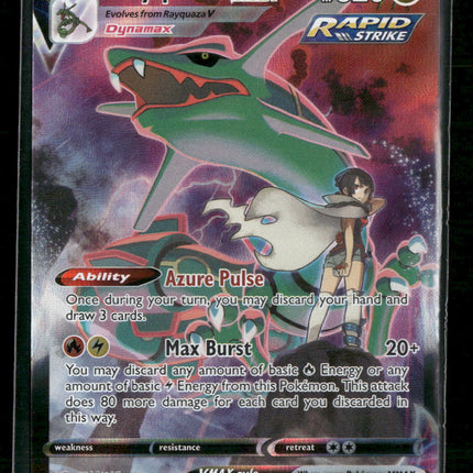 SWSH12: Silver Tempest Trainer Gallery Rayquaza VMAX #TG20/TG30