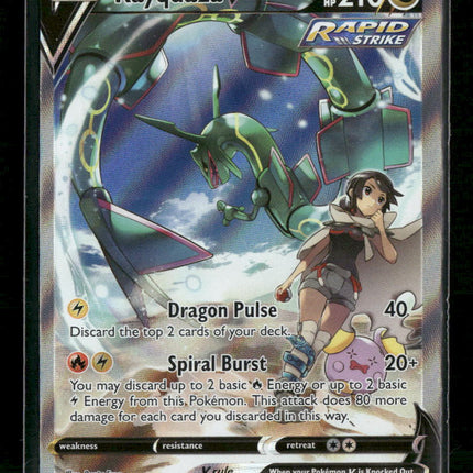 SWSH07: Evolving Skies Rayquaza V (Alternate Full Art) #194/203