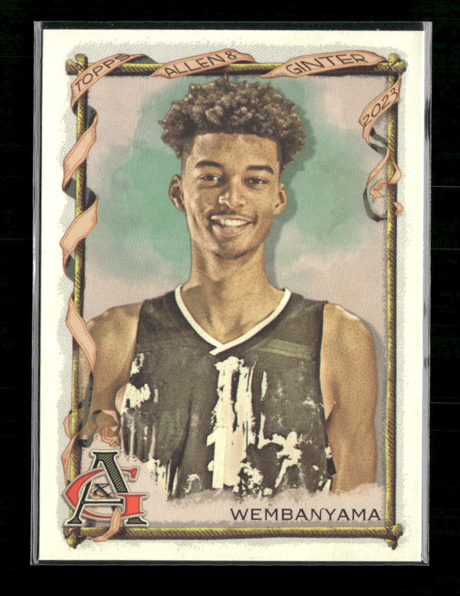 2023 Topps Allen & Ginter Foil Filigree Victor Wembanyama #271