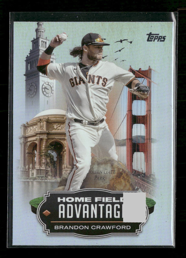 2023 Topps Update Home Field Advantage Brandon Crawford #HA-28