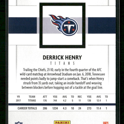 2018 Panini Gold Knight Derrick Henry #/20 #282