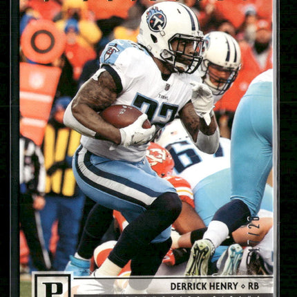 2018 Panini Gold Knight Derrick Henry #/20 #282