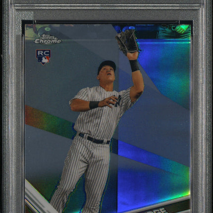 2017 Topps Chrome Refractor Aaron Judge 10 PSA #169