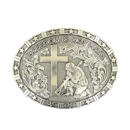Nocona Military Prayer - Belt Buckle