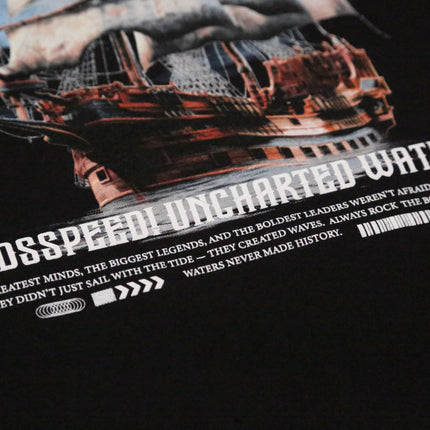 Always Rock The Boat T - Black