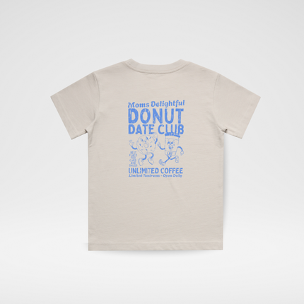 MOMS DONUT DATE CLUB TEE - CREAM