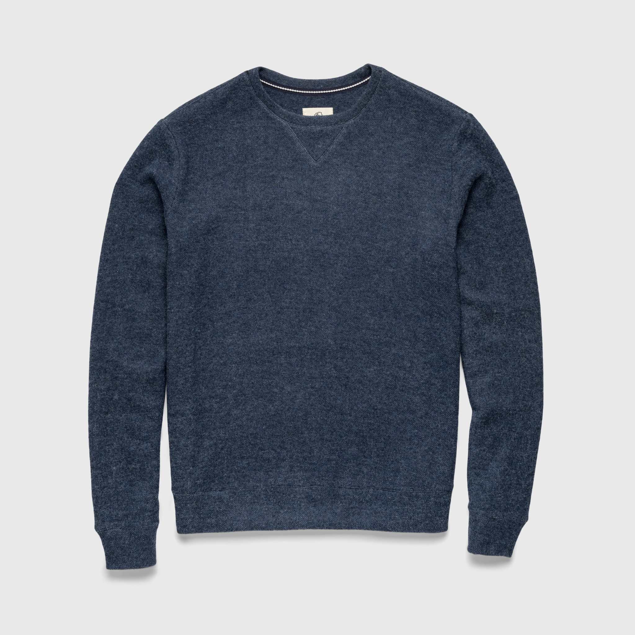 Butch Cashmist Crewneck - Navy Heather