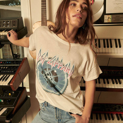 Promesa Exclusive Def Leppard Adrenalize Vintage-Print Graphic Tee