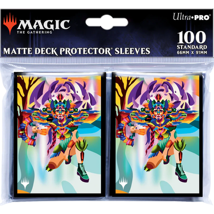 The Lost Caverns of Ixalan Huatli, Poet of Unity Standard Deck Protector Sleeves (100ct) for Magic: The Gathering