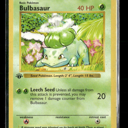 Base Set (Shadowless) Bulbasaur #044/102