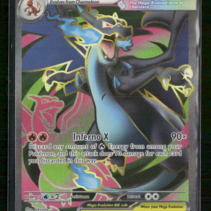 ME02: Phantasmal Flames Mega Charizard X ex #128/094