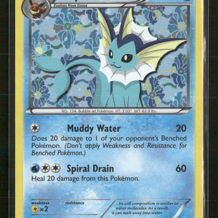 Black and White Promos Vaporeon #BW89