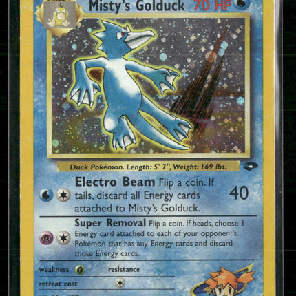 Gym Challenge Misty's Golduck Unlimited #012/132