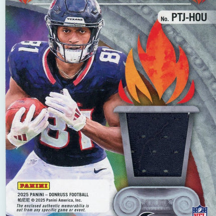 2025 Donruss Passing the Torch Andre Johnson / Jayden Higgins /199 #PTJ-HOU