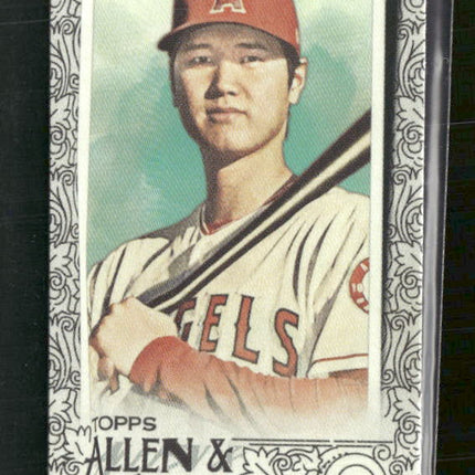 2020 Topps Allen & Ginter Mini Gold Border Shohei Ohtani #24
