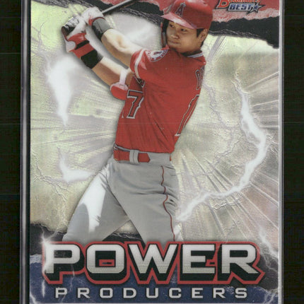 2020 Bowman's Best Power Producers Shohei Ohtani #PP-SO