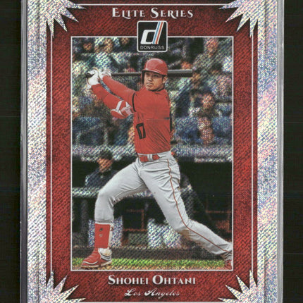 2019 Donruss Elite Series Rapture Shohei Ohtani #ES2