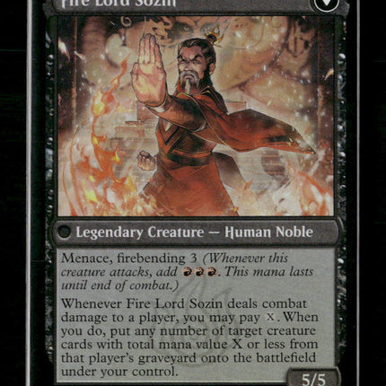 Avatar, the Last Airbender The Rise of Sozin Prerelease #117