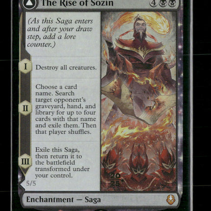 Avatar, the Last Airbender The Rise of Sozin Prerelease #117