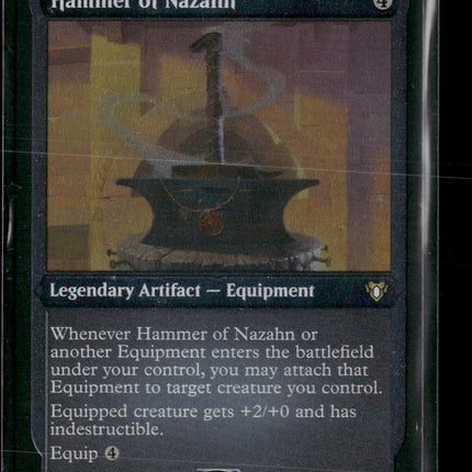 Commander Masters Hammer of Nazahn (Foil Etched) #606