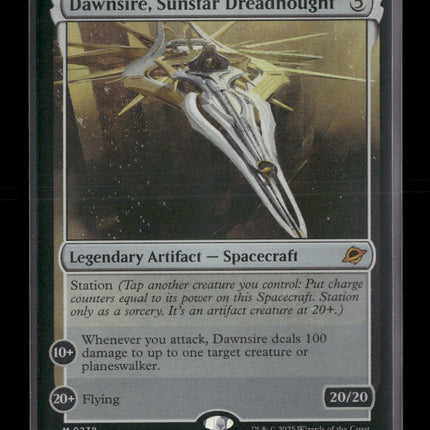 Edge of Eternities Dawnsire, Sunstar Dreadnought #238