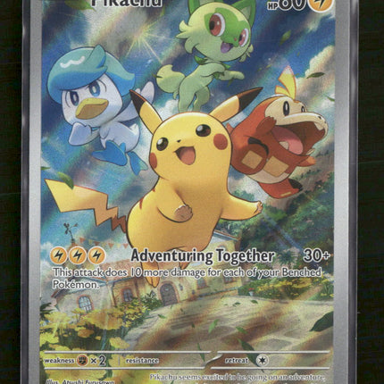 SV: Scarlet & Violet Promo Cards Pikachu #027