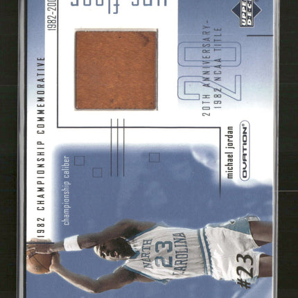 2001-02 Upper Deck Ovation MJ UNC Memorabilia Michael Jordan #MJF4