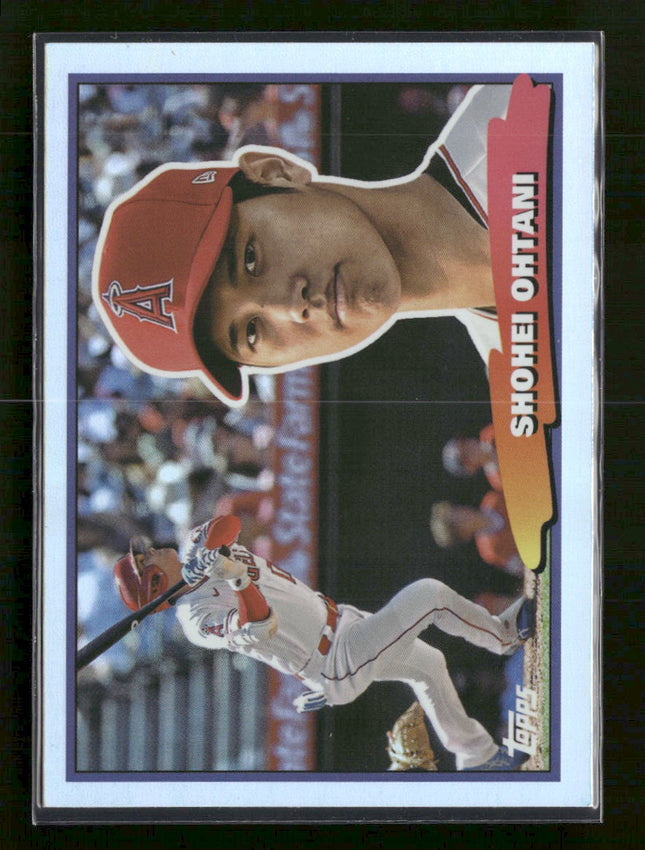 2022 Topps Archives 1988 Topps Big Foil Shohei Ohtani #88BF-2