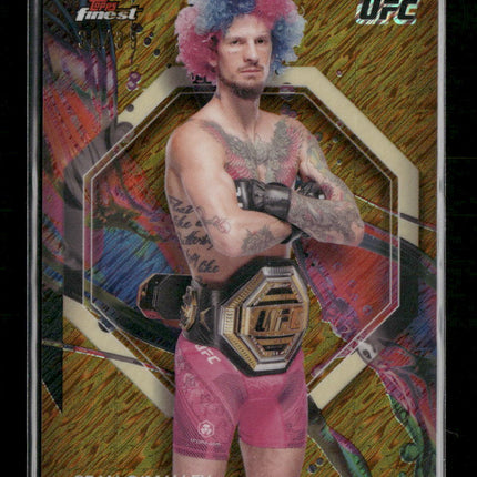 2024 Topps Finest UFC Gold Shimmer Refractors Sean O'Malley #/39 #40